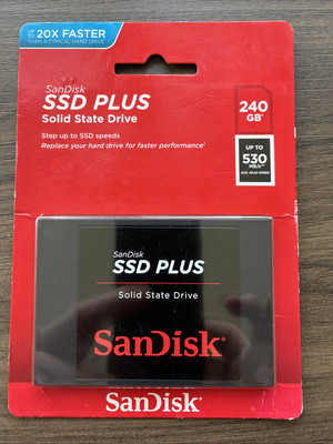 SanDisk Plus 240GB Internal SSD (SDSSDA-240G-G26)