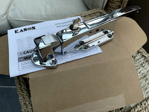 KASON U.S.A MODEL:0058 KÜHLRAUMTÜR CHROM ABSCHLIESSBARER GRIFF + SCHLIESSER + SCHRAUBEN