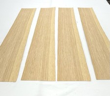 White Oak Wood Veneer. 4 Sheets. 1/16 Thick 36.5" X 6.5 6.5 Sq Ft