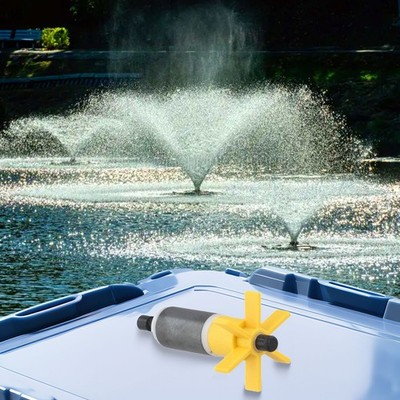 Hochwertiges Laufrad für Wasserpumpe Ersatz Edelstahlwelle