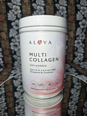 Alaya Multi Collagen Powder Unflavored Joint Support 13.55oz