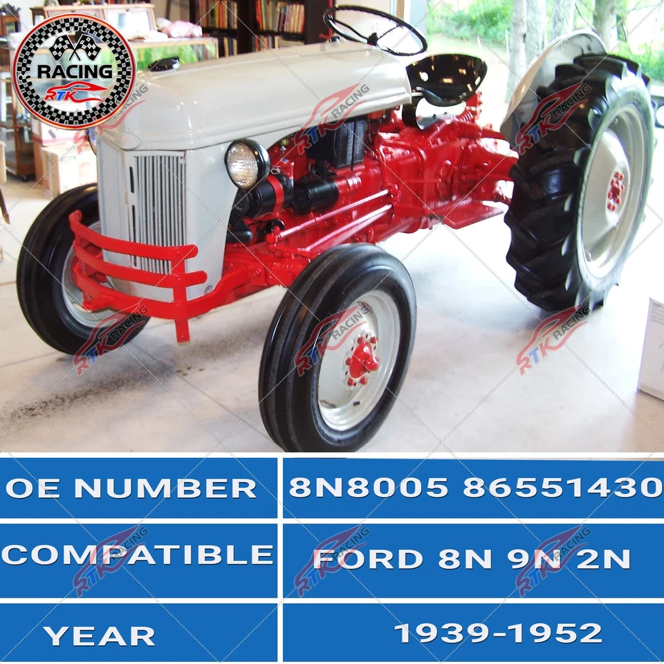 8N8005 86551430 3 Row Radiator Fits Ford 8N 9N 2N Tractors 1939-1952 AR2018 - Image 4 of 4