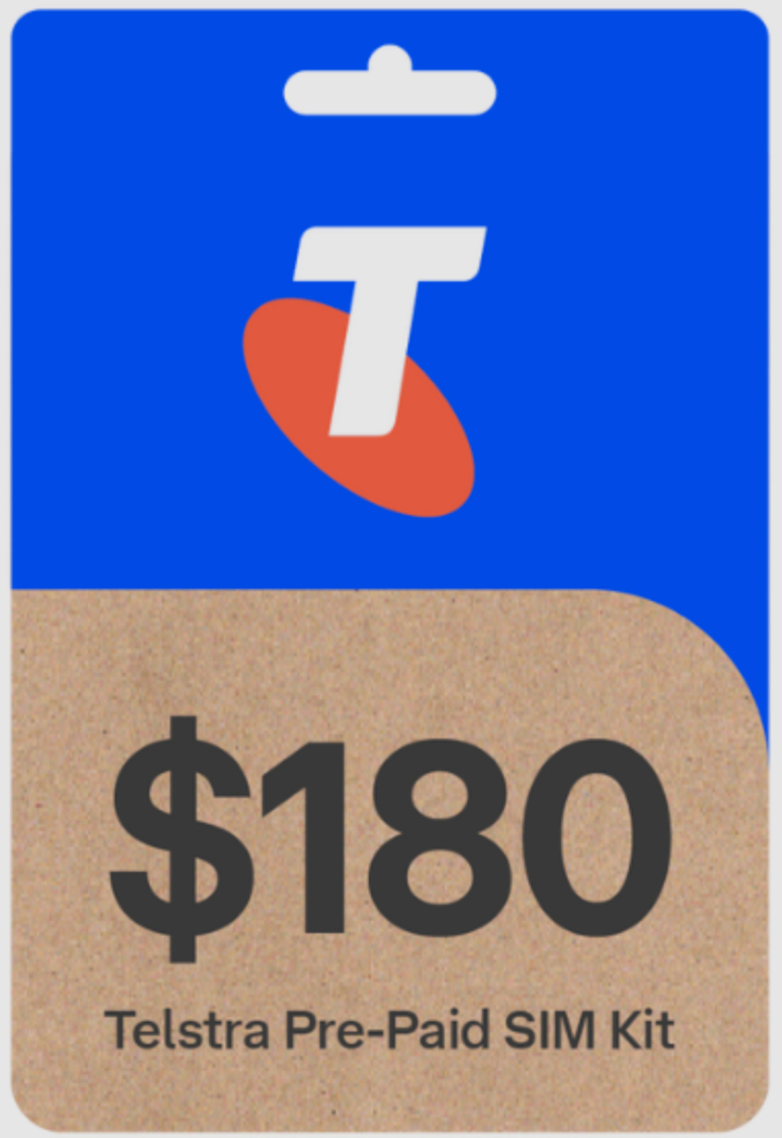Telstra $180 120GB Pre-Paid SIM Card Starter Kit 70GB+50GB Bonus 6 Month Expiry