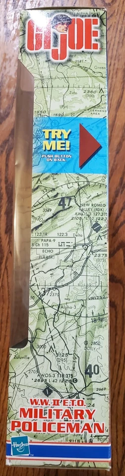 !De colección G.I. Joe Segunda Guerra Mundial E.T.O. Figura de acción parlante policía militar de 12 pulgadas. Foto 3 de 4