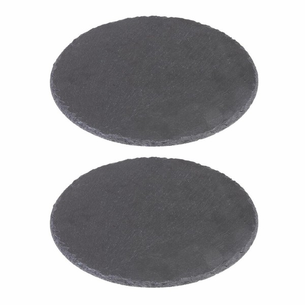 Westmark 2 Naturschieferplatten Tapas + Friends, Rund, ø 30 Cm, 693022E3-image