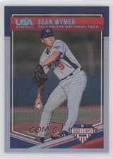 2018 USA Baseball Stars & Stripes Longevity Holo Foil 68/99 Sean Wymer #20 fm0