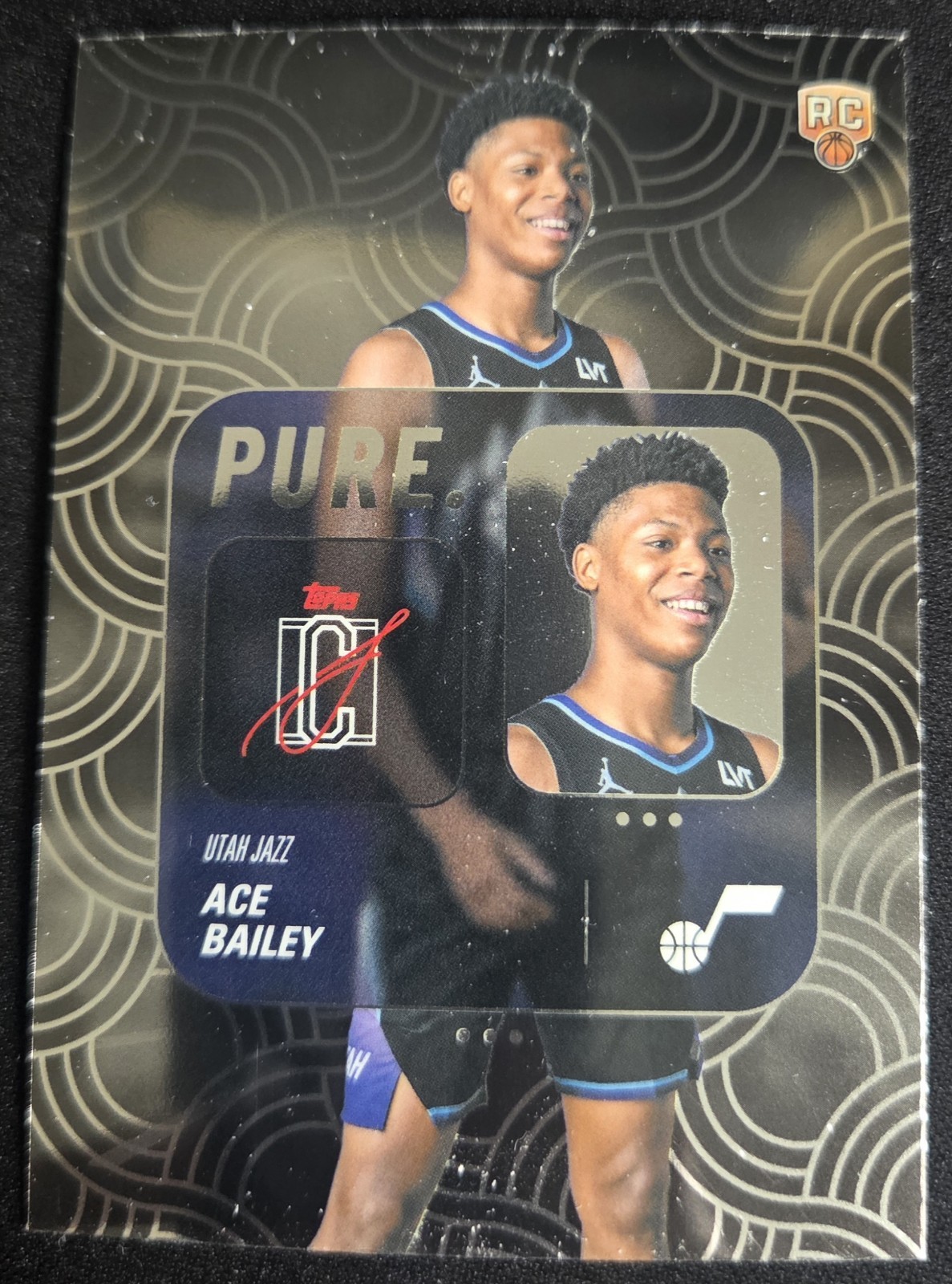 2025-26 Topps Signature Class Ace Bailey Pure #PU-20 (RC) Jazz
