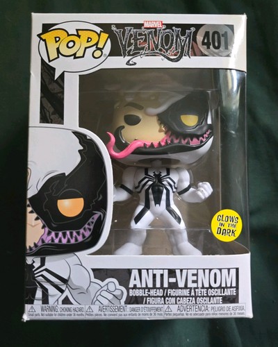Funko Pop! Marvel N°401 – Anti-Venom GITD Special Edition – Lumineux Dans Le Noir
