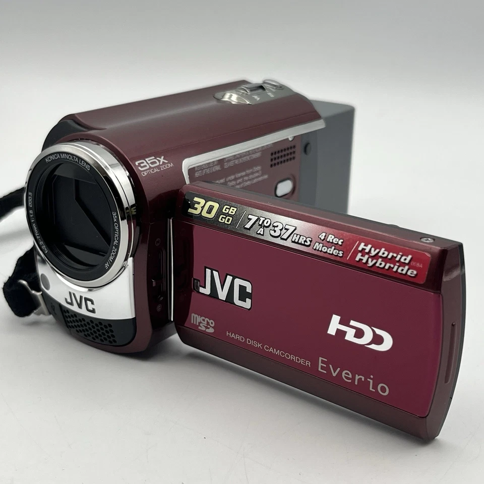 JVC Everio 30 GB Hard Disc Camcorder Video Camera - GZ-MG330RU - Bundle - Works - Image 2 of 4