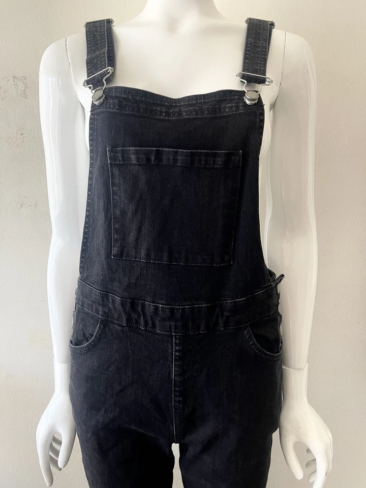 "Cintura de 30"" Roxy de mezclilla negra para mujer Foto 2 de 4