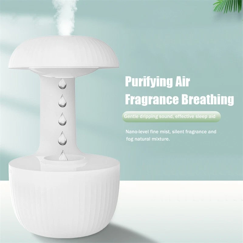Anti-Gravity LED Air Humidifier USB Cool Mist Maker Silent Aroma Diffuser Home - Image 2 of 4