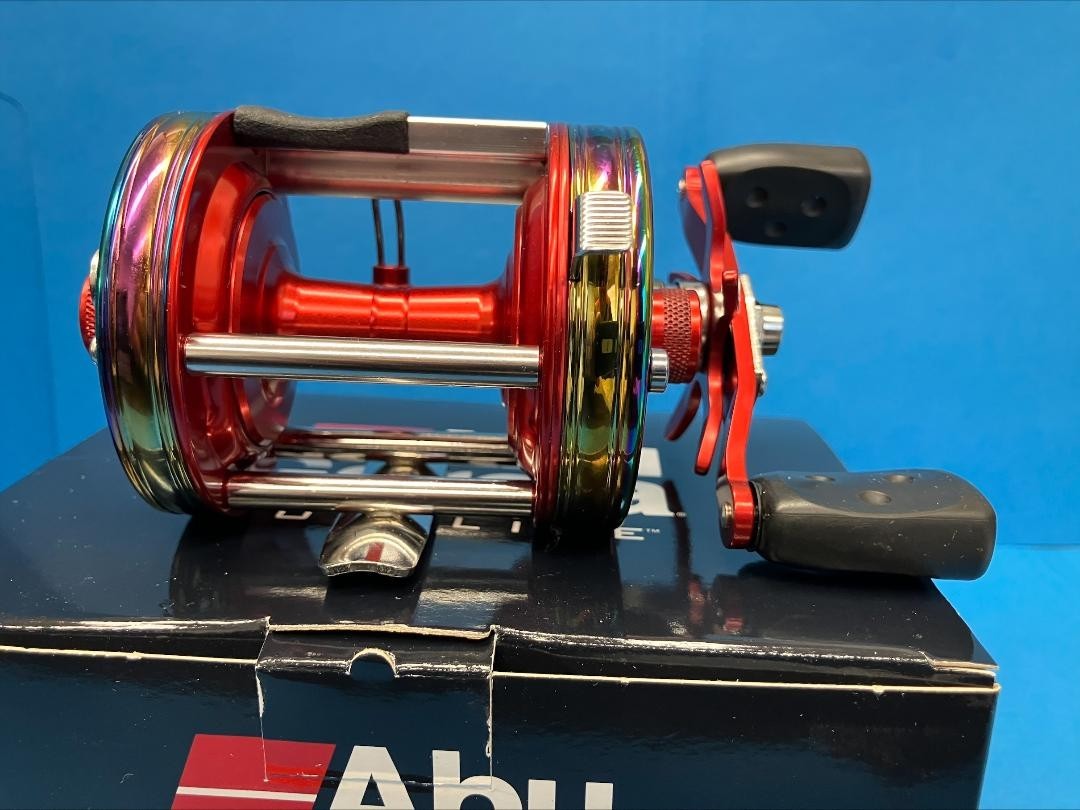 Abu Garcia AMBASSADEUR 6500 CS Rainbow BLOOD RED MM PRO ROCKET