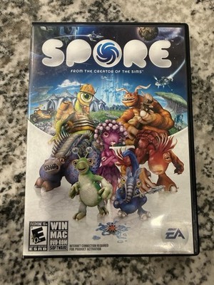 Spore PC DVD-ROM Win Mac Complete w/ Manual & Product Key EA 