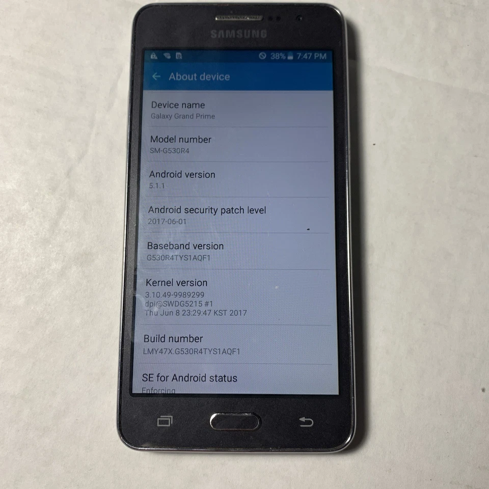 Samsung Galaxy Grand Prime - US CELLULAR - EXCELLENT CONDITION - Image 4 of 4