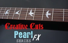 Flying Doves MOP DOTBUSTER Fret Markers Dove Inlays Sticker for ANY GUITAR BASS