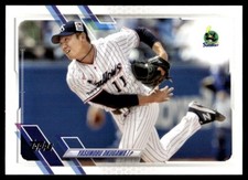 2021 Topps NPB Baseball Card Yasunobu Okugawa Tokyo Yakult Swallows #13