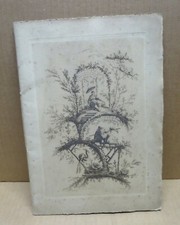 TOILES DE JOUY SILK VELVET Albert Chan�e PARIS illustrated catalogue 1912