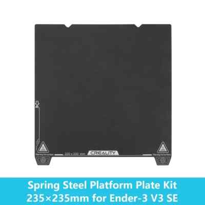 Creality Original Druckbett Für Ender 3 V3 SE – Magnetisch, Flexibel, Federstahl-PEI-Oberfläche