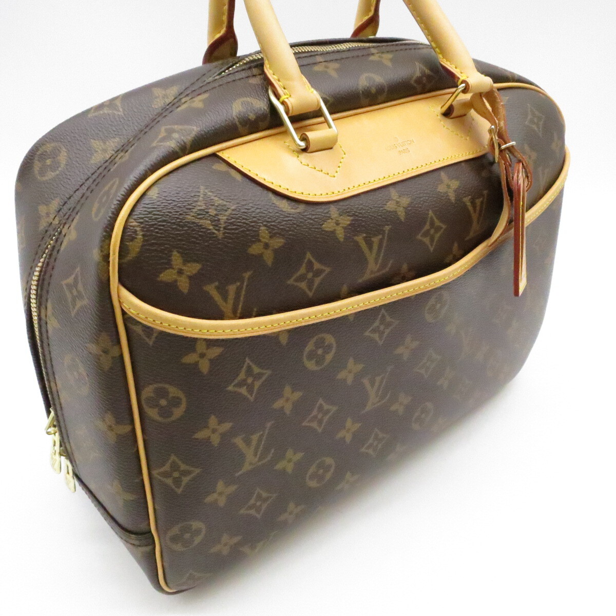 Authentic LOUIS VUITTON Deauville Hand Bag M47270 Monogram