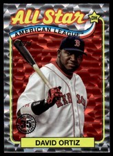 2024 Topps 1989 Baseball 35th Anniversary All-Stars Icy Foil David Ortiz Boston