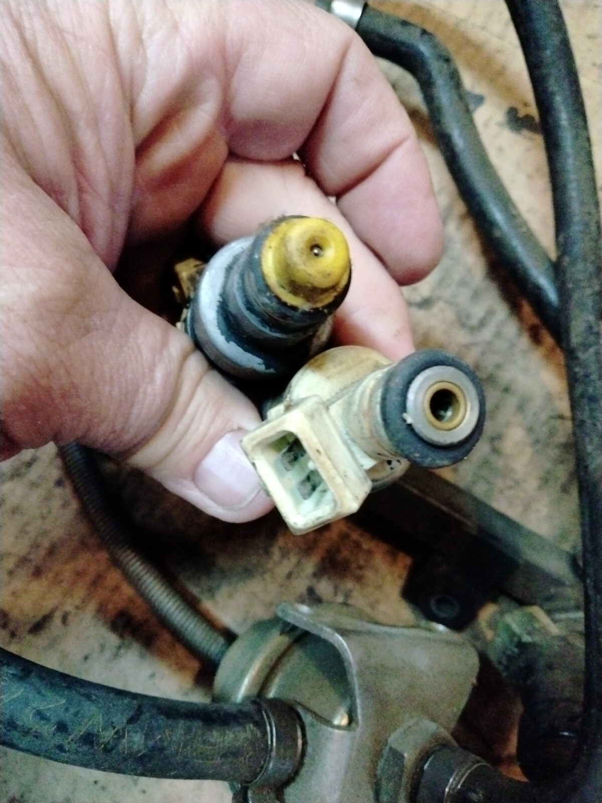 Bmw fuel Pressure Regulator injector rail bar K75 RS LT C RT S hose