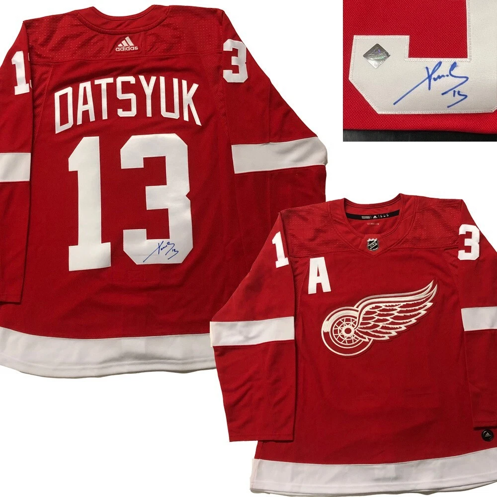 pavel datsyuk signed jersey