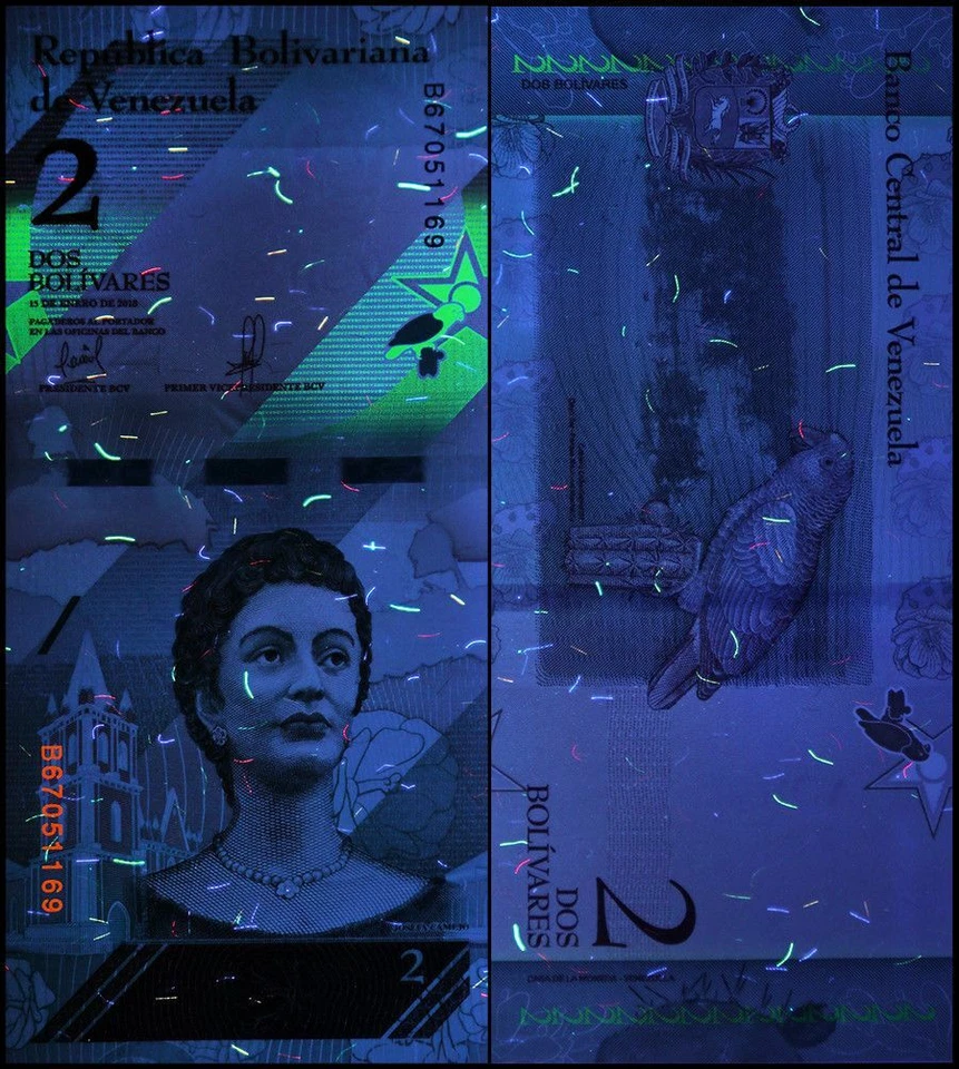 Venezuela 2 Bolivar Soberano 2018 P-101a UNC Replacement X 100 PCS Bundle Pack - Image 3 of 3