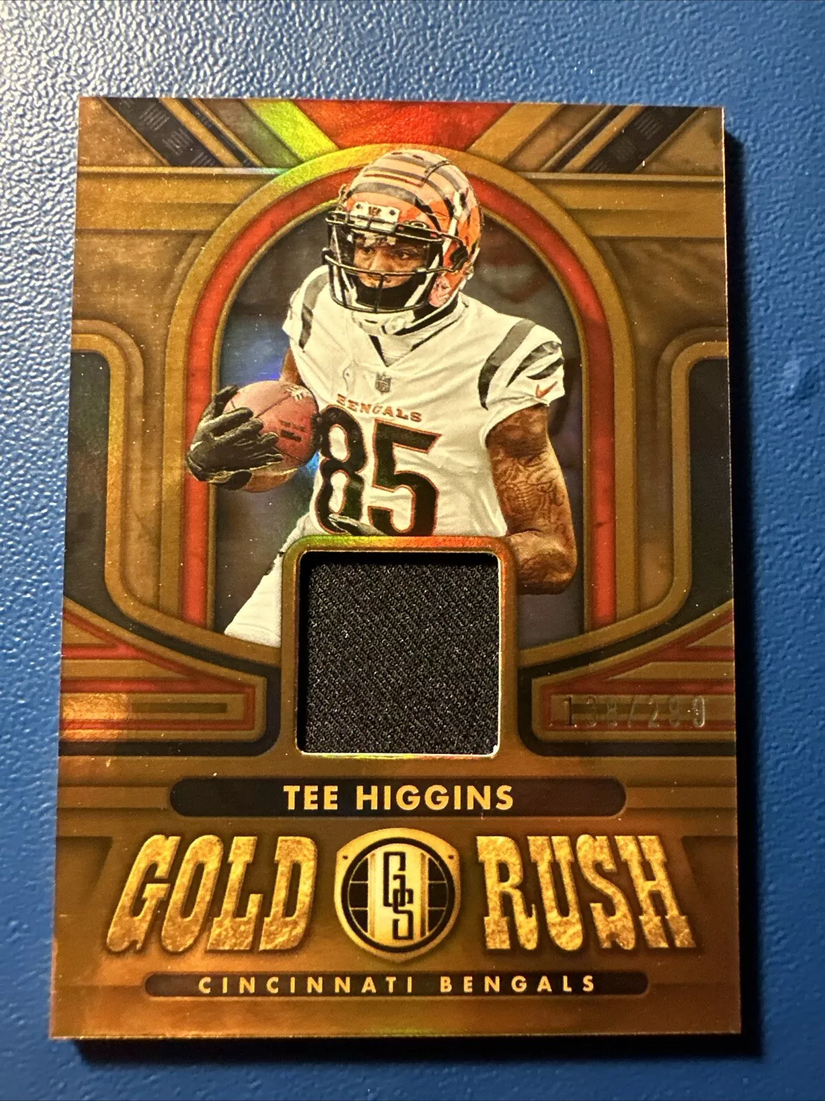 Tee Higgins trading card