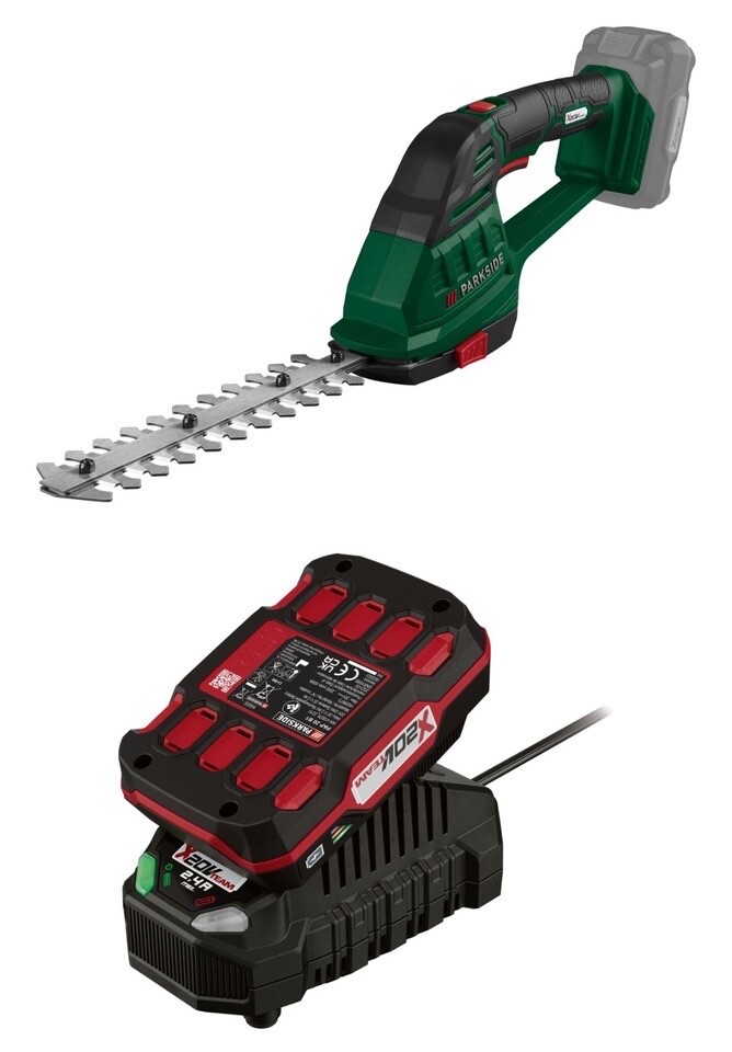 Garden Shears Parkside Cordless Combi Shear Cordless Electric