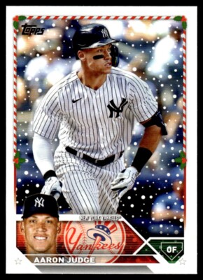 Aaron Judge 2023 Topps Holiday Card #H1 New York Yankees | eBay