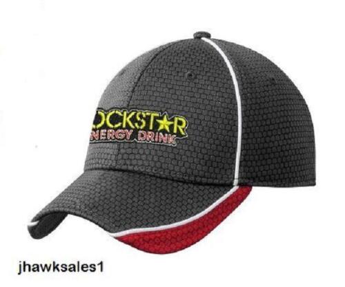  New Era Rockstar Dry Mesh Hex Cap Embroidered Rockstar Logo (Adult SM/MD)  *NEW - Picture 1 of 3