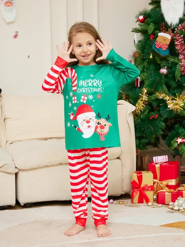 Christmas Family Matching Homewear Outfits Kids Pajamas Sets Xmas Pj's Clothes - Picture 5 of 6