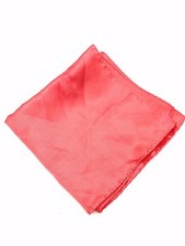  95 Bloomingdales Men Classic Red Solid Handkerchief Dress Suit Pocket Square