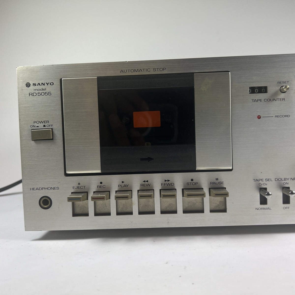 Magnétophone Cassette Sanyo RD 5055C - Occasion En Bon état