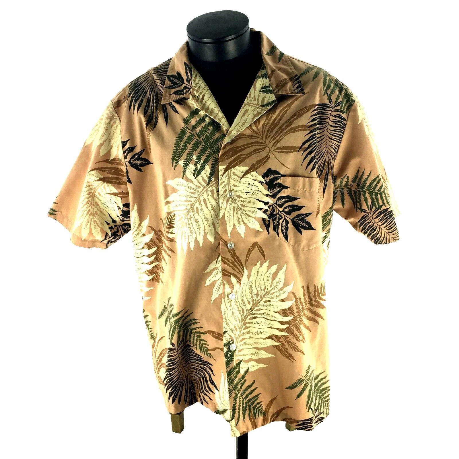 Casual Polyester Classic Fit Casual Button-Down Shirts for Men