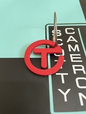 scotty cameron gallery circle t key fob red       