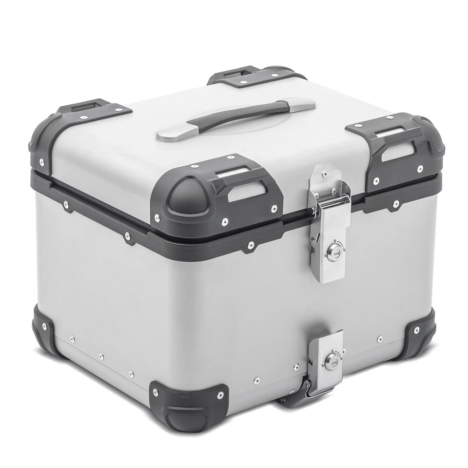 Top Case para BMW R 1200 GS / Adventure Aluminio Bagtecs XS45 Plata - Imagen 4 de 4