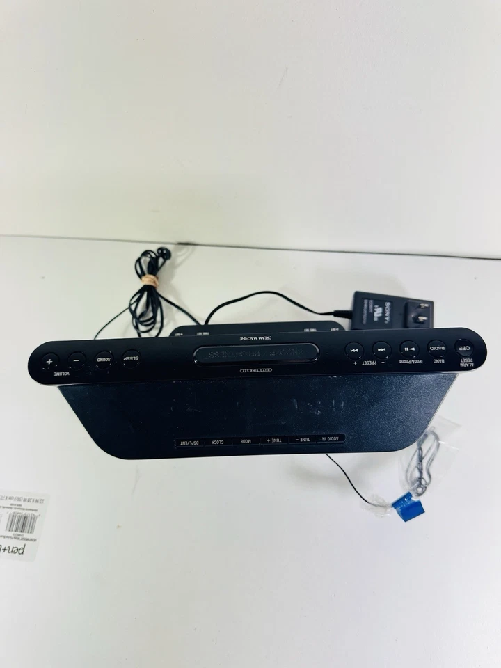 Sony ICF-CS15iP Dream Machine Personal Audio System / iPod Dock | TESTED WORKS! - Image 4 of 4