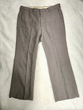 Vintage Levis Panatela Pants Mens 34x30 Brown 70s Slacks USA