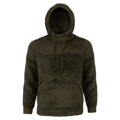 Jack Pyke Polar Sherpa con Capucha Gen 2 – Oliva Oscuro Profundo Pelo Exterior - Imagen 1 de 4