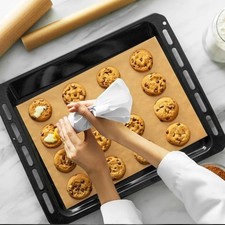 100Pcs Precut Parchment Paper Baking Sheets Non Stick Oven Air Fryer