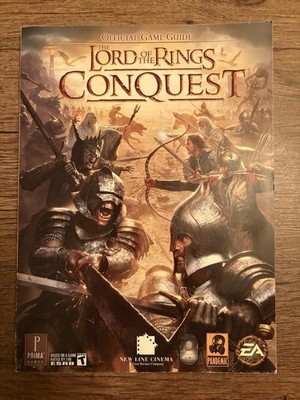 Lord of Rings Conquest Prima Official Game Guide Prima Official Game RPG Book