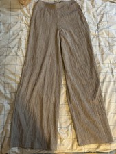 Zara Stoffhose Beige Größe S