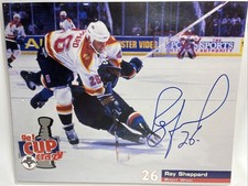 Ray Sheppard Signed 8x10 Florida Panthers Photo Autographed NHL B