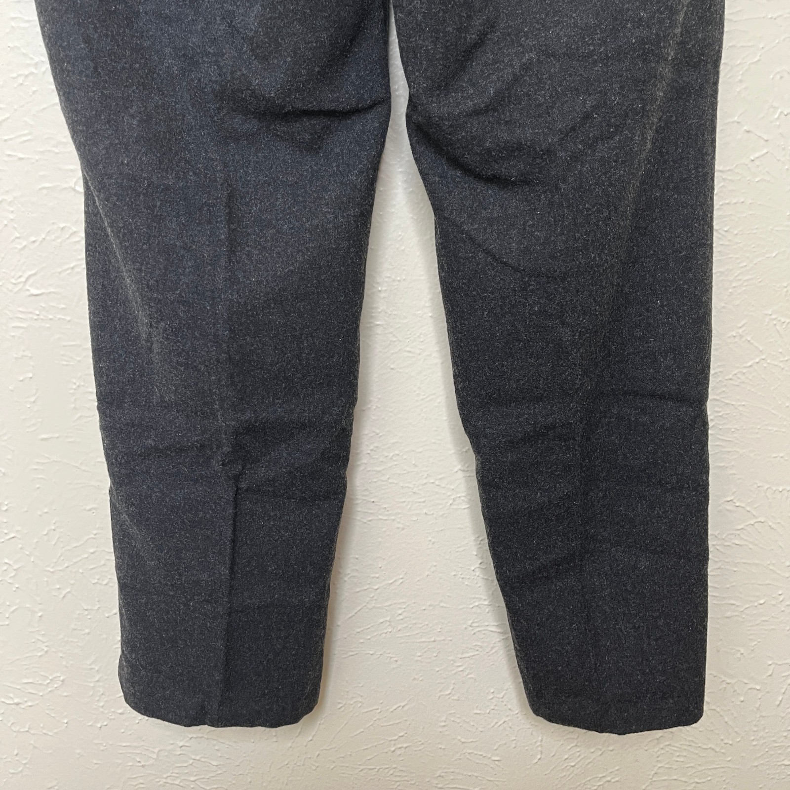 Uniqlo JW Anderson Pants Mens 32x27 Black Wool Blend