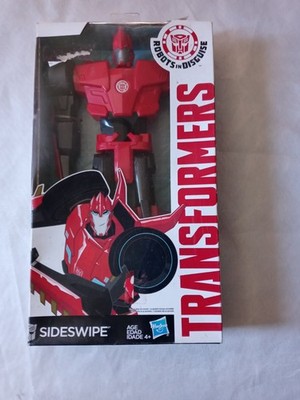 Hasbro Transformer Robot In Disguise Sideswipe  12'' Action Figure NIB 2014