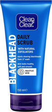 Clean & Clear Blackhead Clearing Daily Scrub, Natural Oil Free Formula,150 Ml.