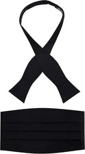 S.H. Churchill Co. Men s Self-Tie Bow Tie and Cummerbund Set Includes For...