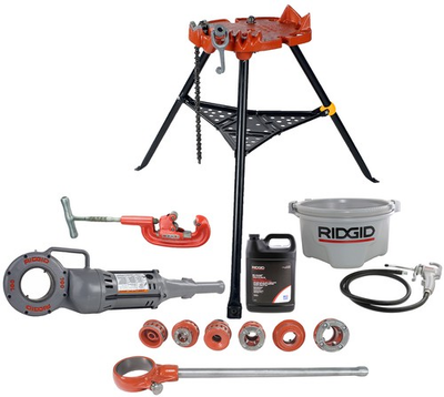 #ad #ad Reconditioned RIDGID® 700 12R Kit 2A Cutter 460 Stand amp; New 418 Oiler with Oil $2599.99