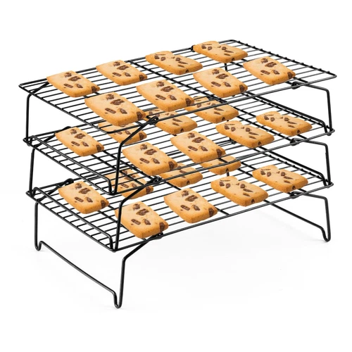 3-Tier Cooling Rack Stainless Steel Racks for Cooking and Baking Stackable Wire